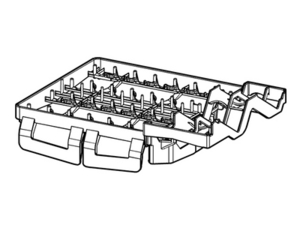 パナソニック部品：カゴピンB/ANP2166-847W食器洗い乾燥機用