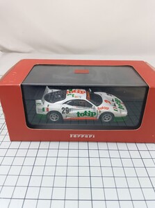 ミニカー フェラーリ　F40 白　ステッカー　○レーシングカー　ミニカー　コレクター　コレクション〔344〕