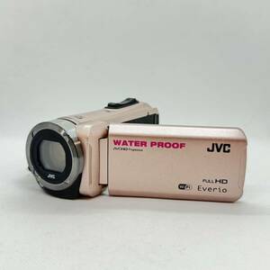 JVC Everio デジタルビデオカメラ GZ-RX500-N FULL HD フルHD 防水 waterproof 動作品 ジャンク エブリオ ピンク