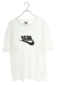 ナイキ Tシャツ NIGO NRG NIGO SS TEE FV5944-100 サイズ:XL 反転ロゴプリントTシャツ 中古 HJ12