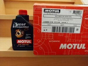 MOTUL モチュール GEAR COMPETITION 75W140 1L 12缶 12本 1ケース ギア コンペティション 正規品