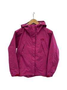 THE NORTH FACE◆DOT SHOT JACKET_ドットショットジャケット/S/ナイロン/PNK/無地