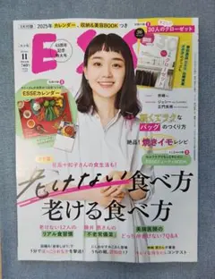 ESSE 2024年11月号 ※カレンダーなし