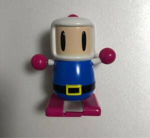 ボンバーマン　フィギュア　ゼンマイ　非売品　bomberman レア　rare スーファミ　ファミコン　ゲーム　高橋名人　古着　ビンテージ