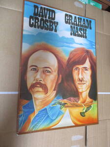 ツアー・パンフレット デヴィッド・クロスビー David Crosby　グラハム・ナッシュ Graham Nash　1975年 　JAPAN TOUR　 日本公演 