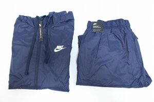 【未使用保管品】 NIKE ナイキ ウィンドブレーカー CD6979-450 上下セット セットアップ ネイビー 紺 Mサイズ 11-F043Y/1/100