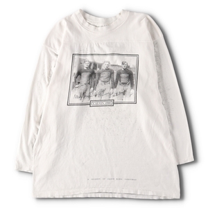 古着 80年代 カルバンクライン Calvin klein フットボール七分袖Tシャツ USA製 メンズL ヴィンテージ /evb005220 【SS2409_10%】