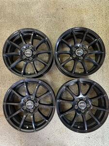 15×6.0J +45 5/100 シュナイダー StaG 210系 MID ストロングガンメタ 4本 スタッグ