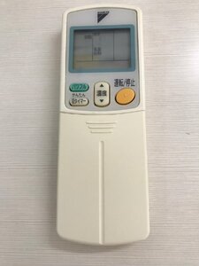 【電池付き】★中古★DAIKIN　ARC432A13　エアコン　エアコンリモコン　クーラー　クーラーリモコン