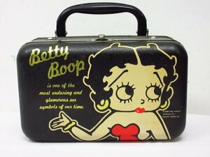 r4996　Bettyboop/ベティー ブープ/缶バック/レトロ/ビンテージ/マックス・フライシャー/ミニトランク/1988