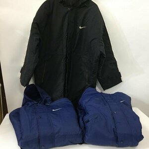 TEI【現状渡し品】 NIKE 90s VINTAGEベンチコート 3点 ナイキ ヴィンテージ 裏ボア ナイロン 90