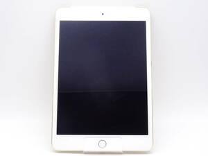 HE-807◆au iPad mini 4 Wi-Fi+Cellularモデル 16GB MK712J/A ゴールド 中古品