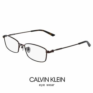 新品 メンズ カルバンクライン メガネ ck19142a-200 calvin klein 眼鏡 ck19142a スクエア 型 めがね チタン アジアンフィット