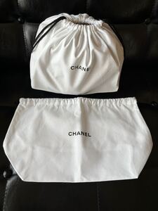 シャネル CHANEL コスメポーチ 巾着袋 小物入れ ２枚