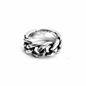 MADARANINGEN マダラニンゲン『CHAIN RING silver925』サイズ14号 定価25,300円(税込) 新品未使用 送料無料 DIR EN GREY sukekiyo