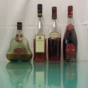 1030/酒瓶/ブランデー/CAMUS カミュ GRAND/Hennessy Cuvee ヘネシー キュヴェ & JA