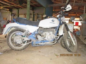 BMW R80GS BASIC 旧車　絶版車　納屋に眠っていたシリーズ　部品取り