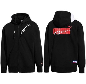 プーマ US:XS アーダーエラー フルジップフーディーブラック ADER ERROR 定価16500円 コラボ アダーエラー 黒 Ｓ相当