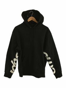 Supreme◆22ss/cropped panels hooded sweatshirt/パーカー/M/コットン/ブラック//