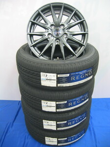 ブリヂストン 低燃費 長持ち 国産 タイヤ レグノ GR-XⅡ GRX2 205/60R16 205/60-16 ＆ アルミホイール セット 新品 4本 ノア ヴォクシー