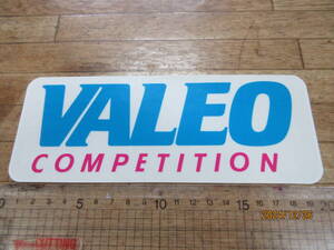 ③ VALEO 青文字 COMPETITION 記念 ステッカー ウインタースポーツメーカー スポンサー スーパーレア総品 当時物希少 限定品