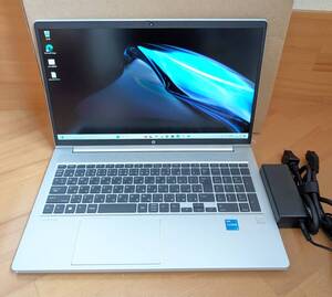 【美品：保証付】HP ProBook 450 G10 Core i5 1335U/メモリ 16GB/SSD 256GB/15.6型 非光沢 FWXGA/win11 pro/office 24年3月製