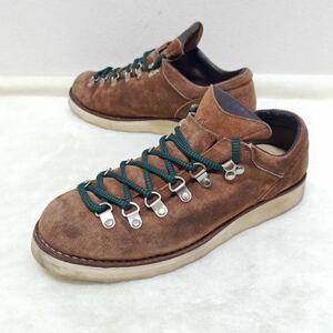 別注レア◎【Danner×Stussy】ダナー×ステューシー トレッキング ブーツ コラボ D4007 マウンテンライト シューズ茶 サイズ8 1/2/Y15935jS