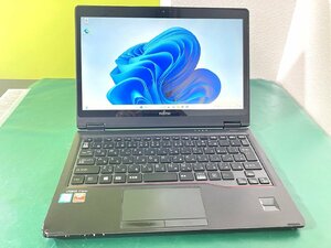 【埼玉発送】【動作確認済】【AC付】FUJITSU / LIFEBOOK P727／R /i7-7500U CPU @ 2.70GHz 2.90GHz / 8GB / SSD256GB / Windows11Pro