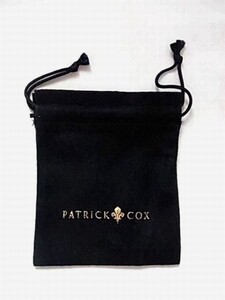 新品 非売品パトリックコックスPATRICK COXポーチ保存袋8㎝