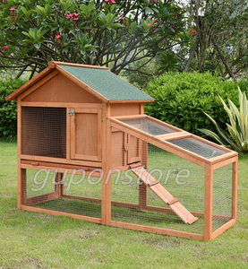 特売！ 高品質ペット別荘ハウス 豪華 木製 猫 ウサギ ニワトリ小屋 飼育 アヒル 鳥かご キャットハウス ハウス おうち 屋外養殖 庭用