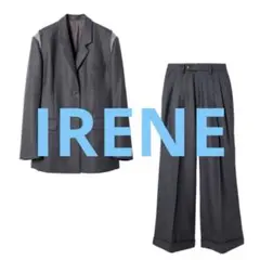 美品　IRENE ウールジャケット/ワイドパンツ　2点セット