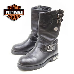 USA8-1/2　26.5cm相当　Harley-Davidson ハーレーダビッドソン　エンジニアブーツ　ベルト　バイカー　ツーリング　/25.1.14/P2273