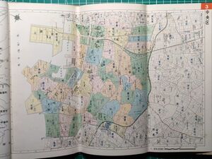 lk古本【区分地図帳】福岡市 北九州市 昭和49年 [バス路線バス停名入り 西鉄福岡市内線 国鉄筑肥線 筑前簑島 筑前高宮 小笹 鳥飼 西新駅