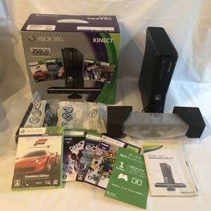 【未使用品】 Xbox 360 本体 250GB Kinect プレミアムセット Microsoft