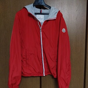 モンクレール MONCLER ジャケット ブルゾン フード パーカー　14ans164cm USED ジュニア