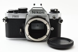 ★超美品　動作確認済★ NIKON ニコン New FM2 シルバー フィルムカメラ　モルト新品交換済 防湿庫管理　#B505