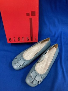 BENEBIS べネビス　パンプス　23.5ｃｍ　ブルー系　02811528