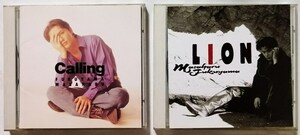 中古CD2枚セット　 福山雅治『 Calling 』 品番：BVCR-638 / 『 LION 』 品番：BVCR-32