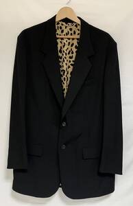 WILDSIDE YOHJI YAMAMOTO × WACKO MARIA SJ-J41-100 WOOL GABARDINE JACKET ヨウジヤマモト ワコマリ ジャケット BLK サイズ4