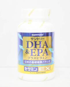 29 未開栓 SUNTORY DHA&EPA セサミンEX プラスビタミン 240粒 2026.10/J02A+JB サントリー サプリメント