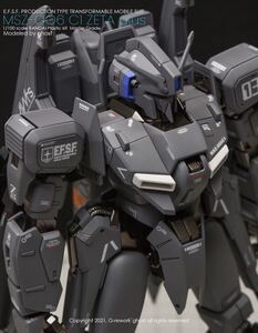 MG 1/100 MSZ-006C1 ゼータプラス C1専用水転写式デカール