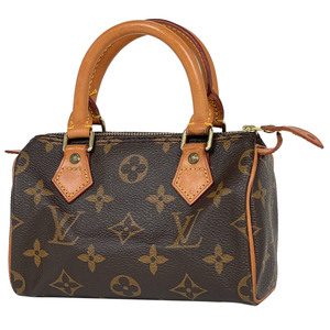 ルイ・ヴィトン Louis Vuitton ミニ スピーディ 2WAY ショルダーバッグ ハンドバッグ モノグラム ブラウン M41534 レディース 【中古】