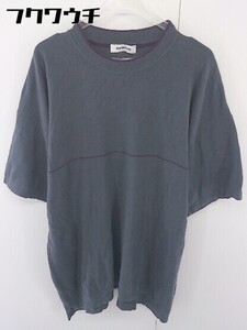 ◇ MONKEY TIME モンキータイム UNITED ARROWS 半袖 ニット セーター サイズM グレー系 メンズ