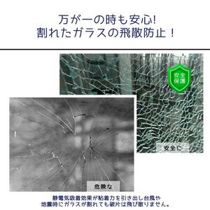 透明な断熱シート 窓用フィルム 防UV効果