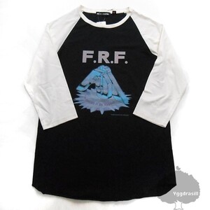 YGG★廃盤 フジロックフェスティバル 2007 ラグラン Tシャツ 黒白 バンドT FUJIROCK F.R.F