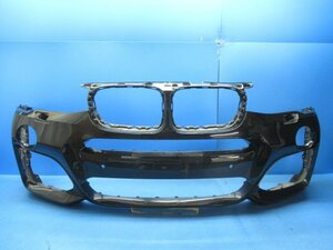 【即決有】 BMW X3 F25 Mスポーツ 純正 フロントバンパー 51118056874 (m087932)