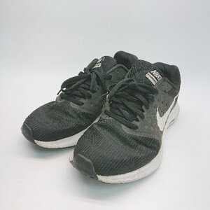 ◇ NIKE ナイキ ダウンシフター ランニング シューズ サイズ25.5 ブラック×ホワイト メンズ E