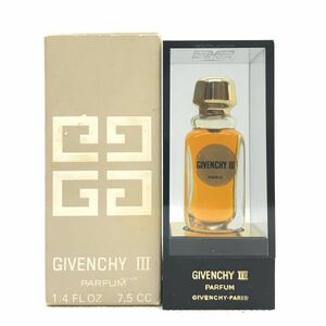 GIVENCHY ジバンシー Ⅲ トロワ パルファム 7.5ml ☆残量ほぼいっぱい　送料350円