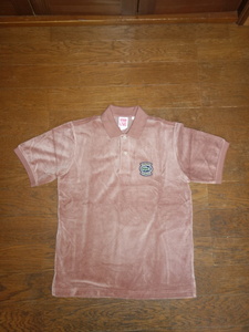 Supreme LACOSTE Velour Polo Light Maroon シュプリーム ラコステ　ベロアポロ　ライトマルーン Sサイズ