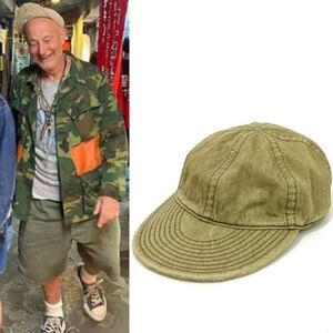 Nigel Cabourn ナイジェルケーボン LYBRO ライブロ MECHANICS CAP メカニック キャップ 帽子 カーキ 